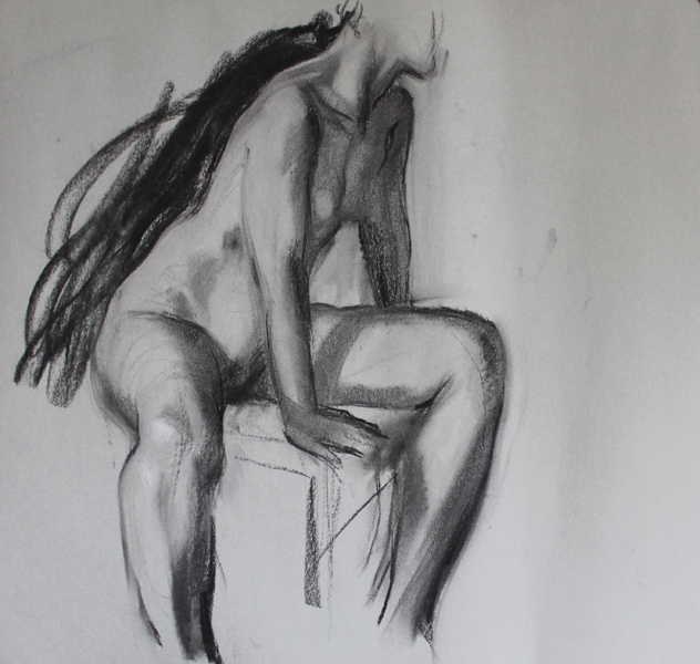 Nude Study 50x70 cm